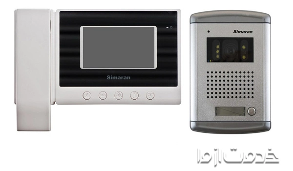 خرابی مانیتور آیفون تصویری سیماران